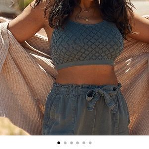 Aerie chill scoop longline bralette